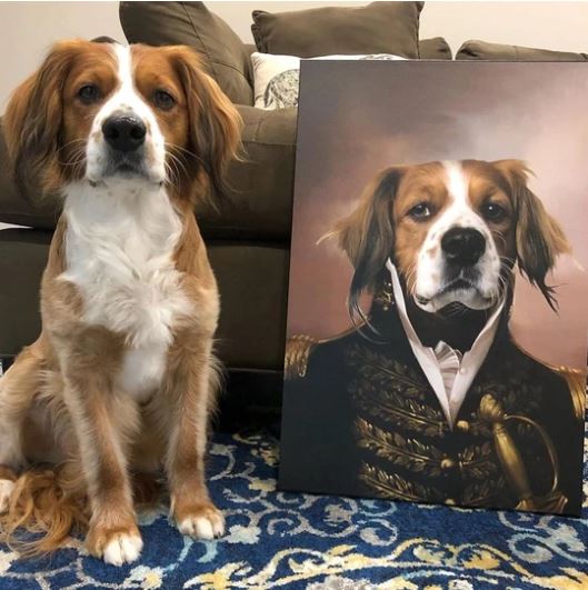 The General - Custom Pet Canvas