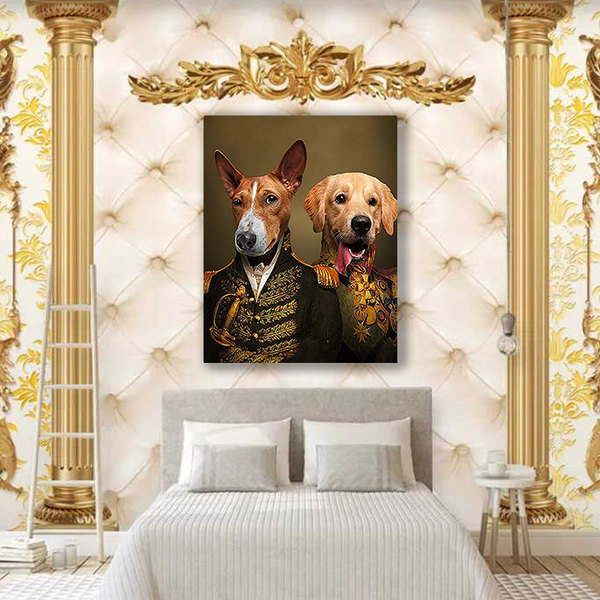 The Brothers in Arms - Custom Pet Canvas