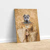 Cleopatra with Bottle - Custom Pet Canvas