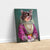 Lady with Flower - Custom Pet Canvas