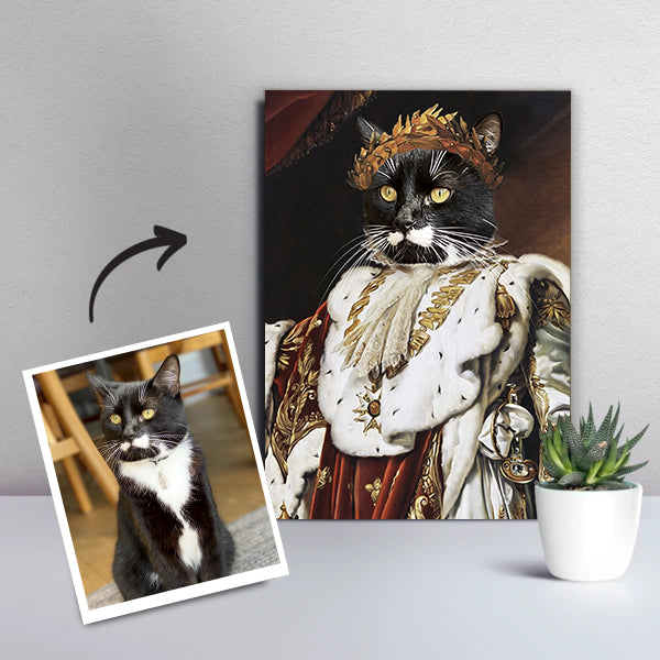 The Queen - Custom Pet Canvas
